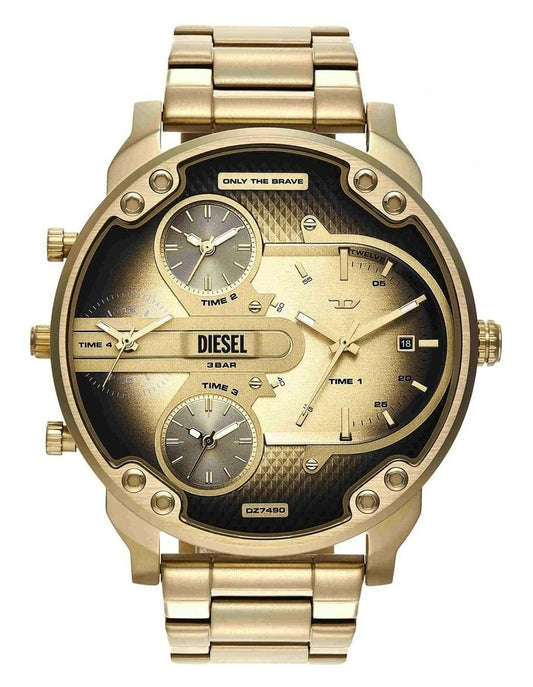 DIESEL Mr. Daddy Slim Multi-Movement Stainless Steel Watch DZ7490