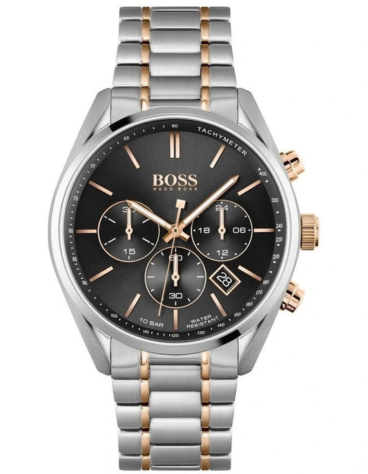 Hugo Boss Champion Two-Tone Stainless Steel Men's Chrono Watch - 1513819