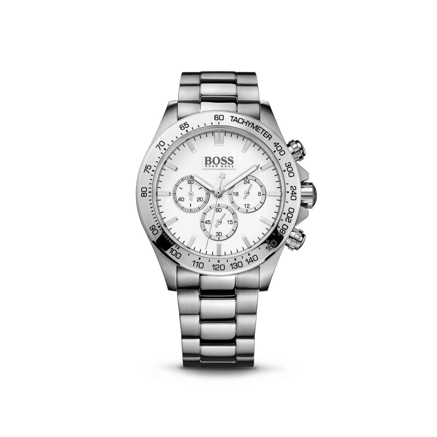 Hugo Boss 'Ikon' White Dial Men's Chronograph Watch – 1512962