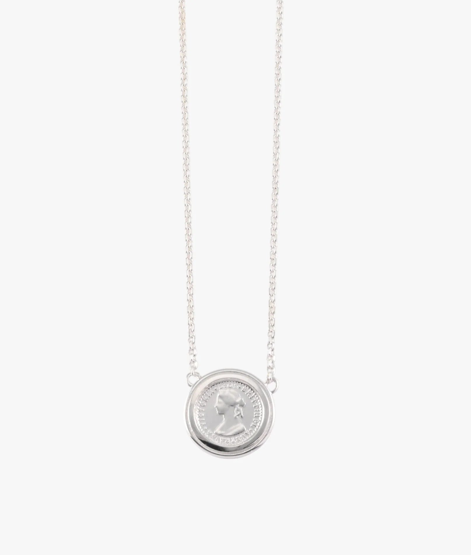 VT FIXED MICRO COIN NECKLACE