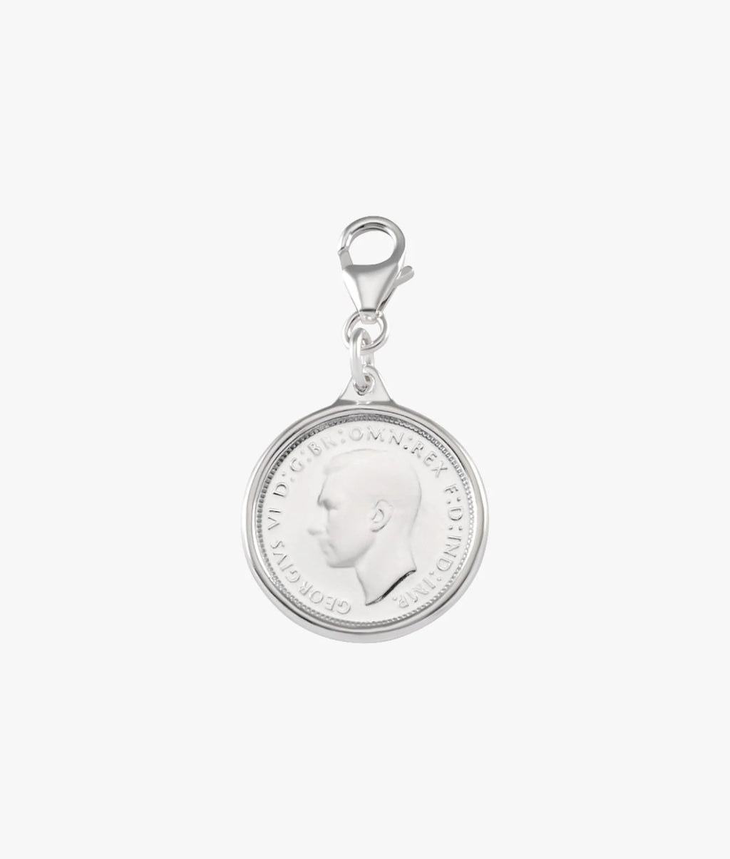 Sixpence Coin Charm - VTC04