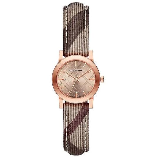 BURBERRY THE CITY, ROSE GOLD LADIES WATCH – BU9236