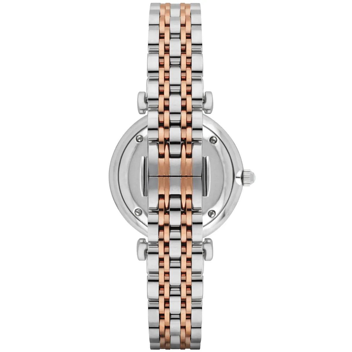 Emporio Armani Gianni T-Bar, White Dial Quartz Women’s Watch – AR1987