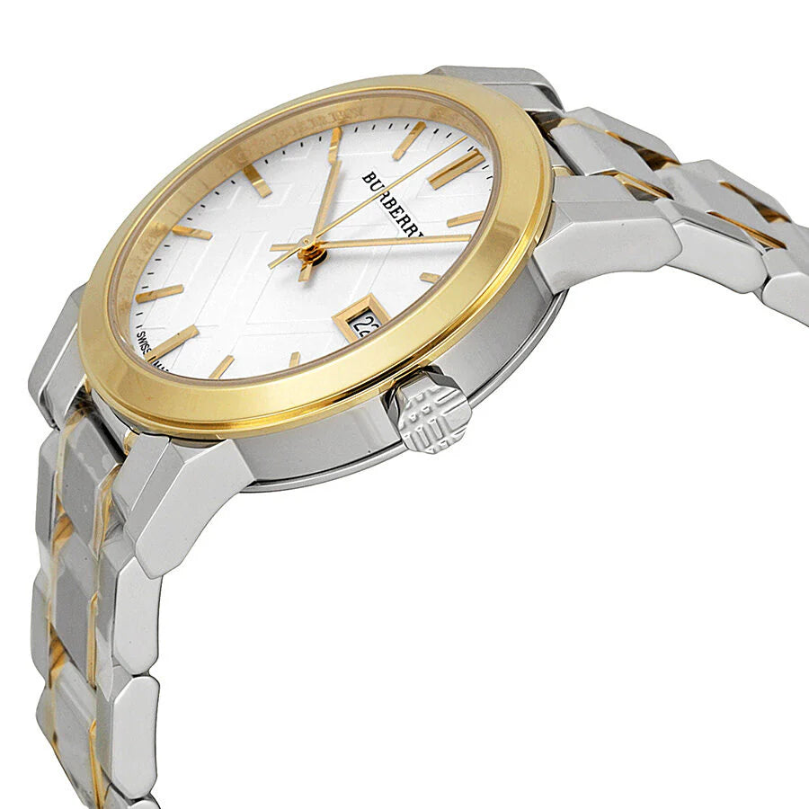 BURBERRY THE CITY, TWO-TONE LADIES WATCH – BU9115
