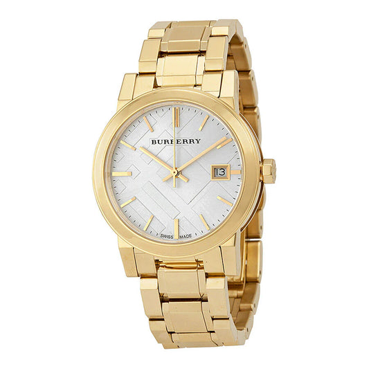 Burberry The City, Gold Dress Ladies Watch – BU9103