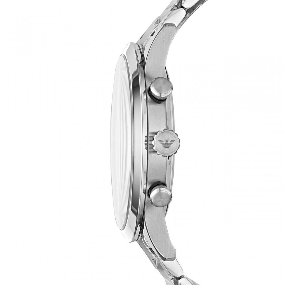 Emporio Armani Giovanni Chronograph Quartz Black Dial Mens Watch