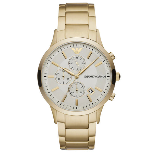Emporio Armani Renato, Gold Chronograph Men’s Watch – AR11332