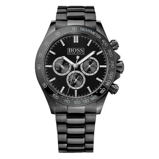 Hugo Boss Ikon, Black Chronograph Men’s Watch – 1512961