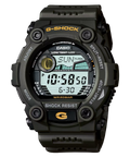CASIO G SHOCK DIGITAL TIDE/MOON,ALARM,200M W/R,W/TIME, DK GREEN G7900-3