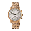 MICHAEL KORS LADIESMOTHER OF PEARL CHRONOGRAPH DIAL AND ROSE GOLD METAL BAND MK5026