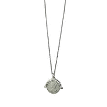 COIN FLIP NECKLACE WITH BOX CHAIN