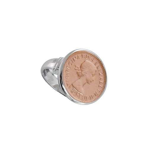 SIXPENCE COIN RING
