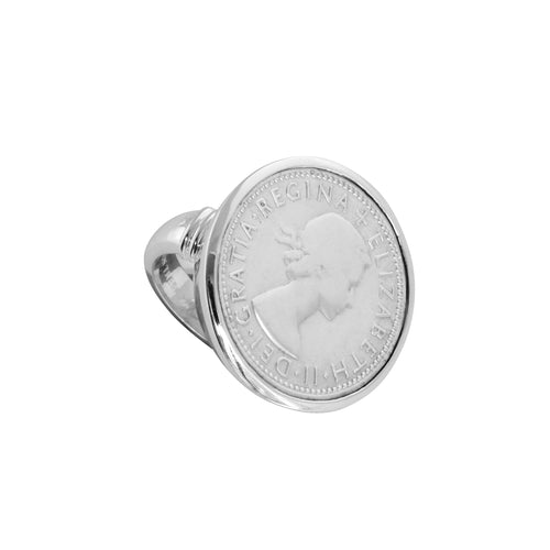 SHILLING COIN RING