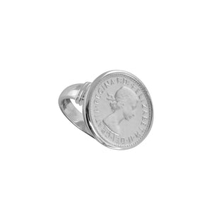 SIXPENCE COIN RING