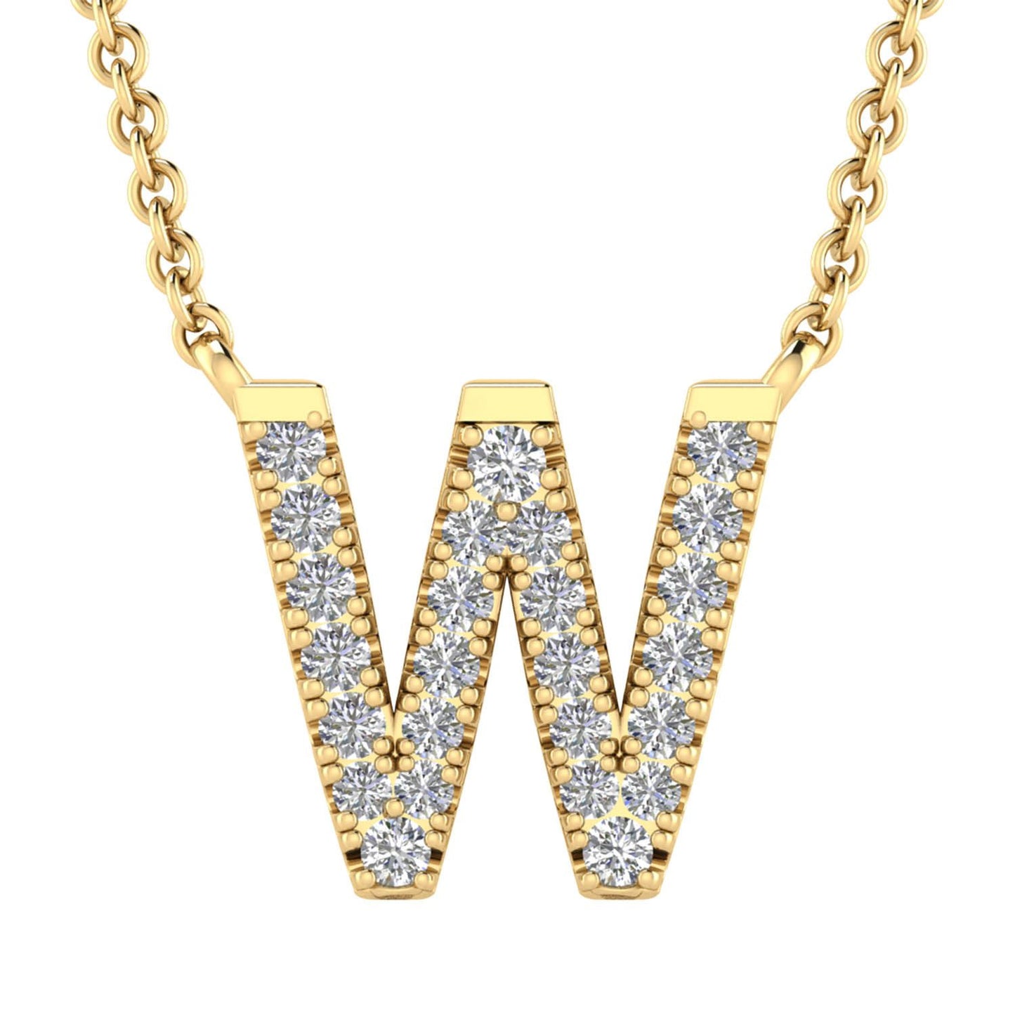 Eliana Diamond Initial Necklace