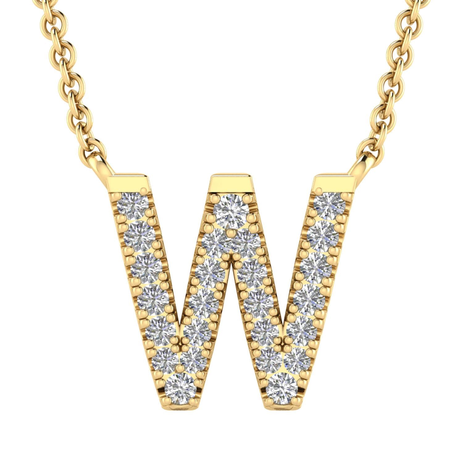 Eliana Diamond Initial Necklace