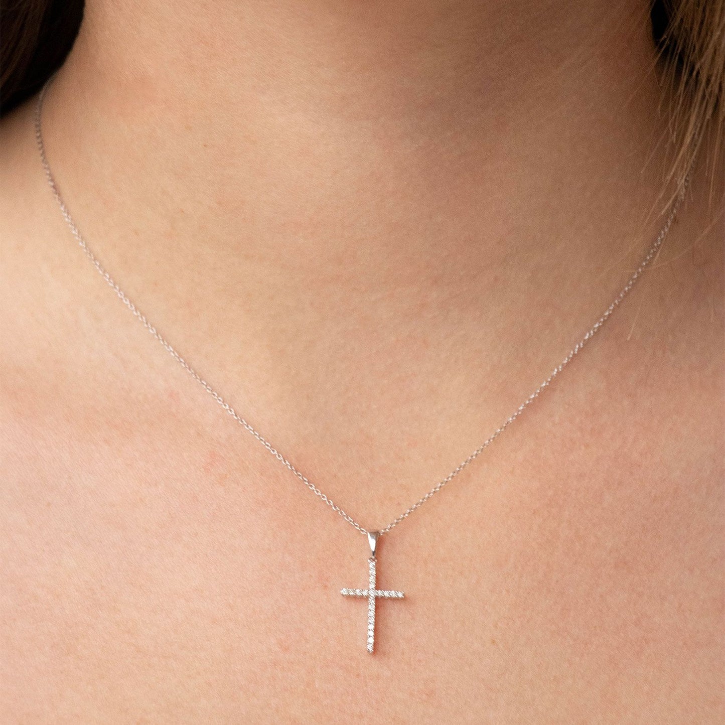 Diamond Cross Pendant