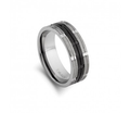 Nero Tungsten Steel Ring