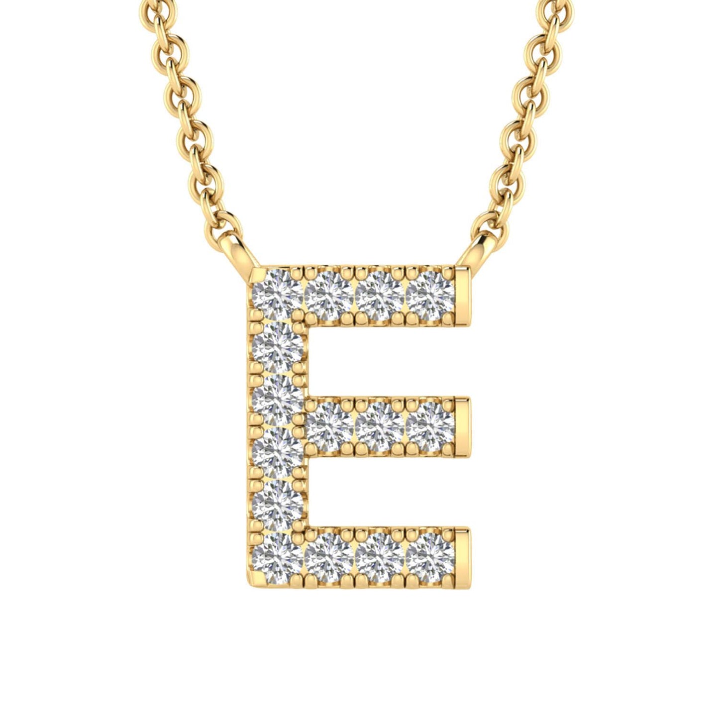 Eliana Diamond Initial Necklace