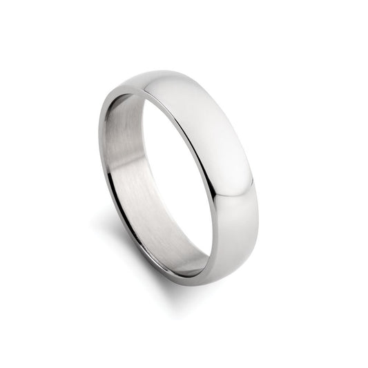 Nero Steel Mens Ring