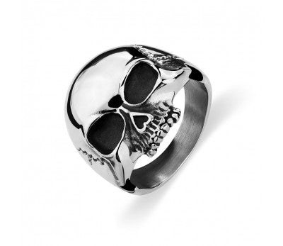 Nero Steel Mens Ring