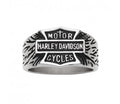 Nero Steel Mens Ring