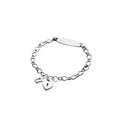 ID and Padlock Bracelet